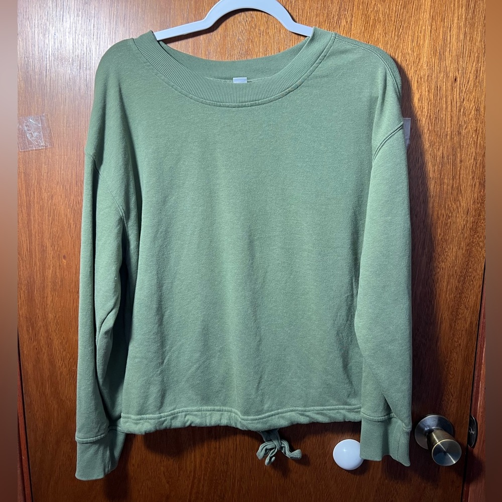 Old Navy size M green long sleeved sweater top